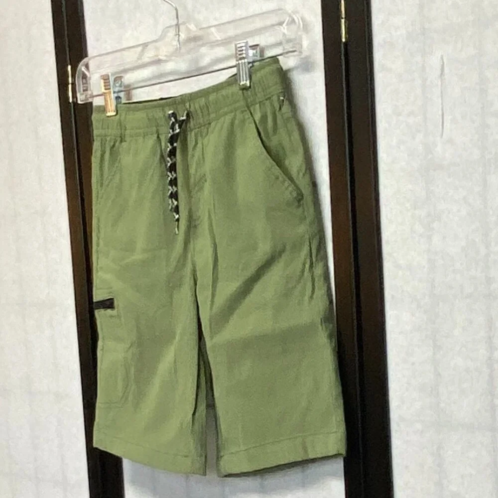 Weatherproof Vintage Tech Cargo Pocket Utility Shorts Drawstring Stretch NWT